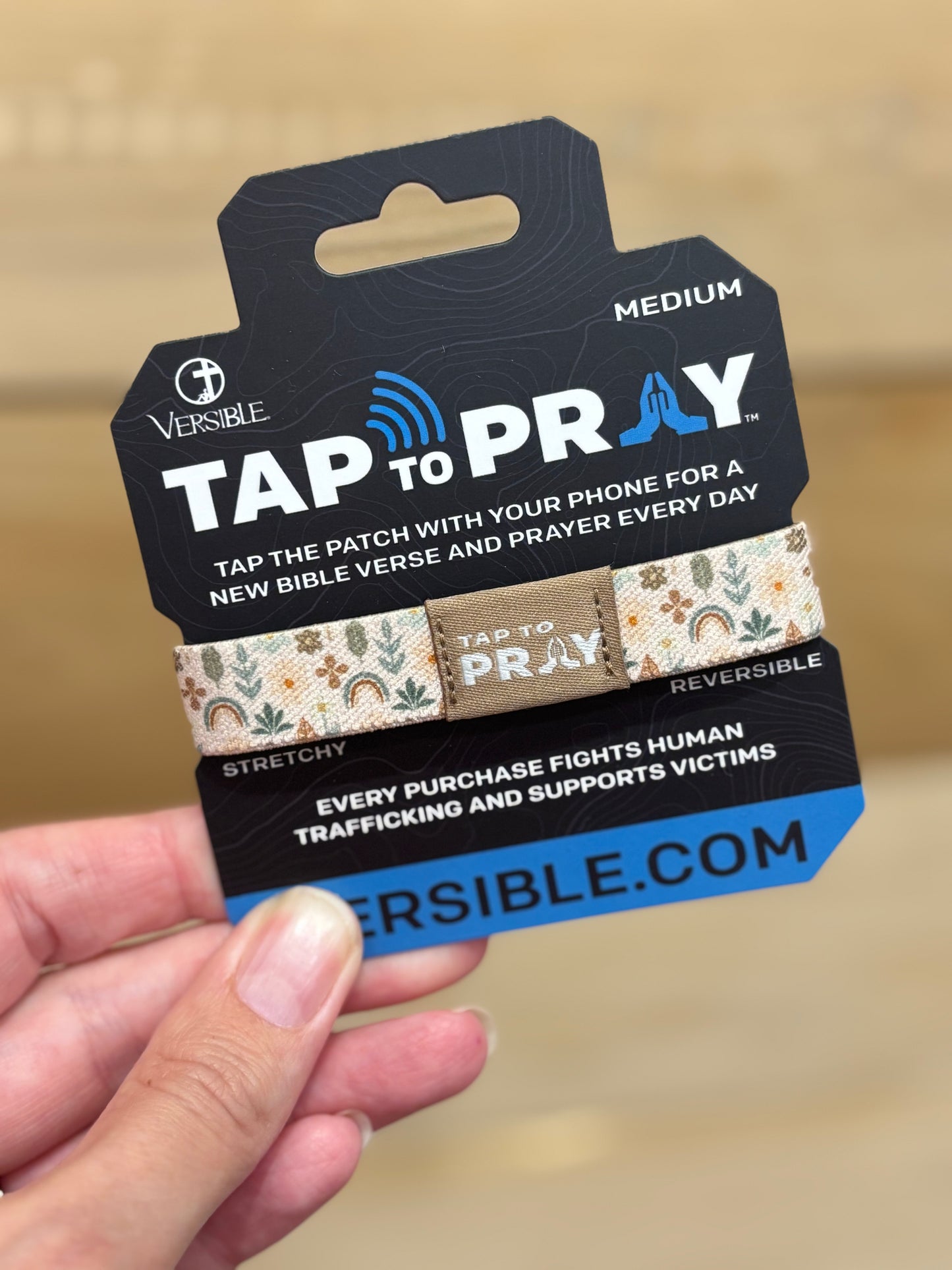 Versible ~ Tap To Pray Stretchy Band