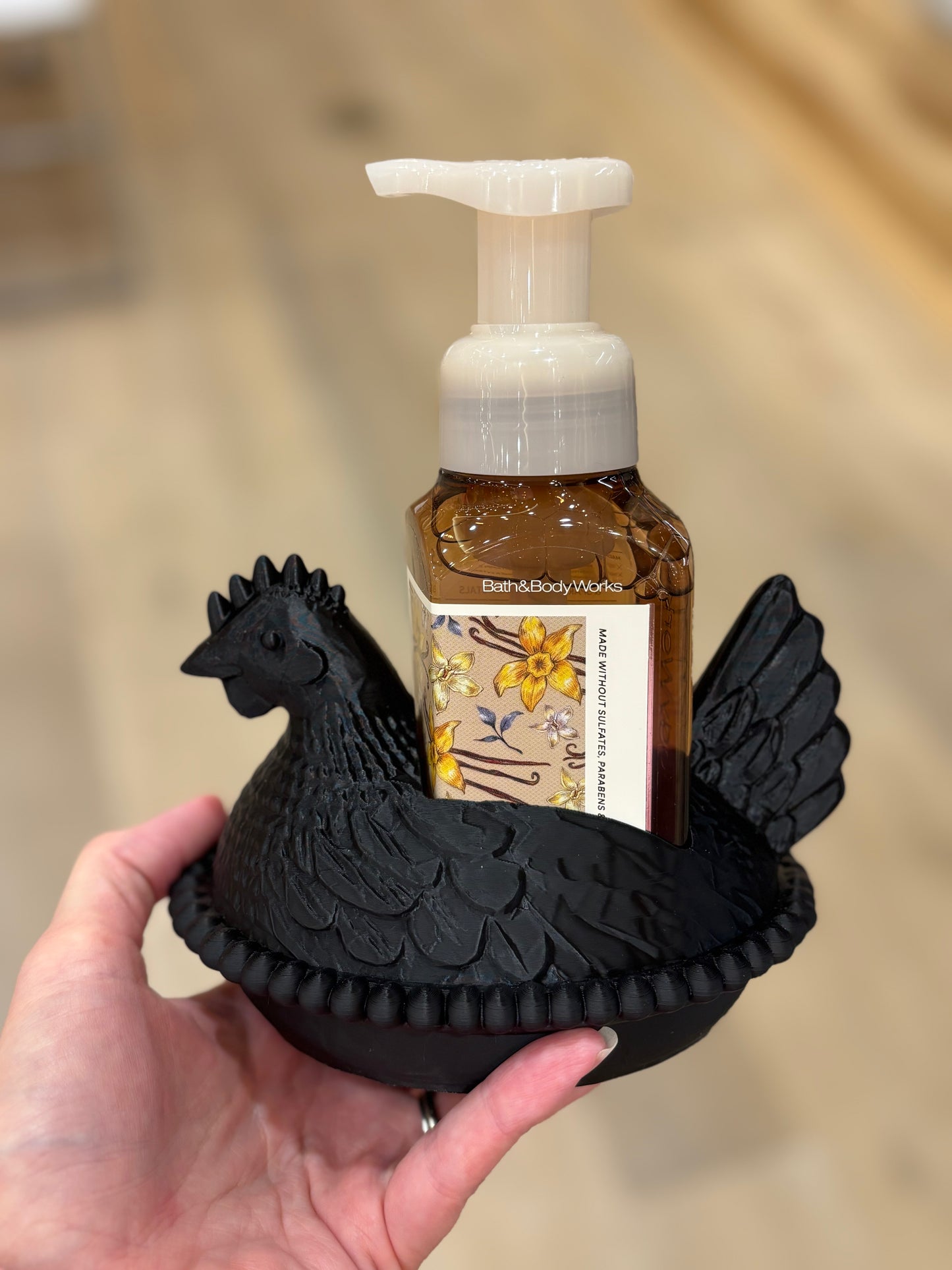 Hen Dish and Soap Gift Set