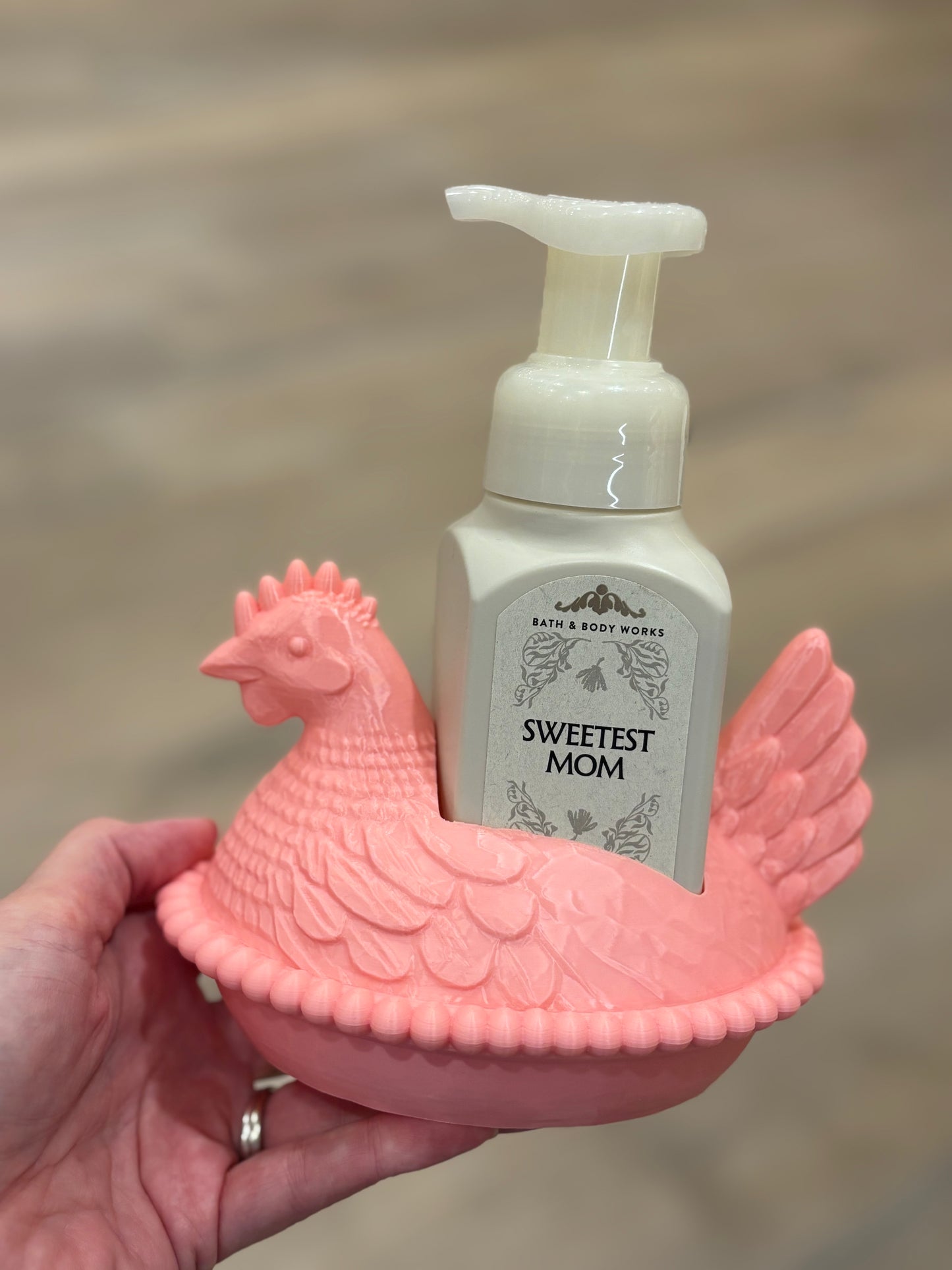 Hen Dish and Soap Gift Set