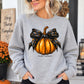 Heather Gray Pumpkin Crewneck - Simply Southern Brand