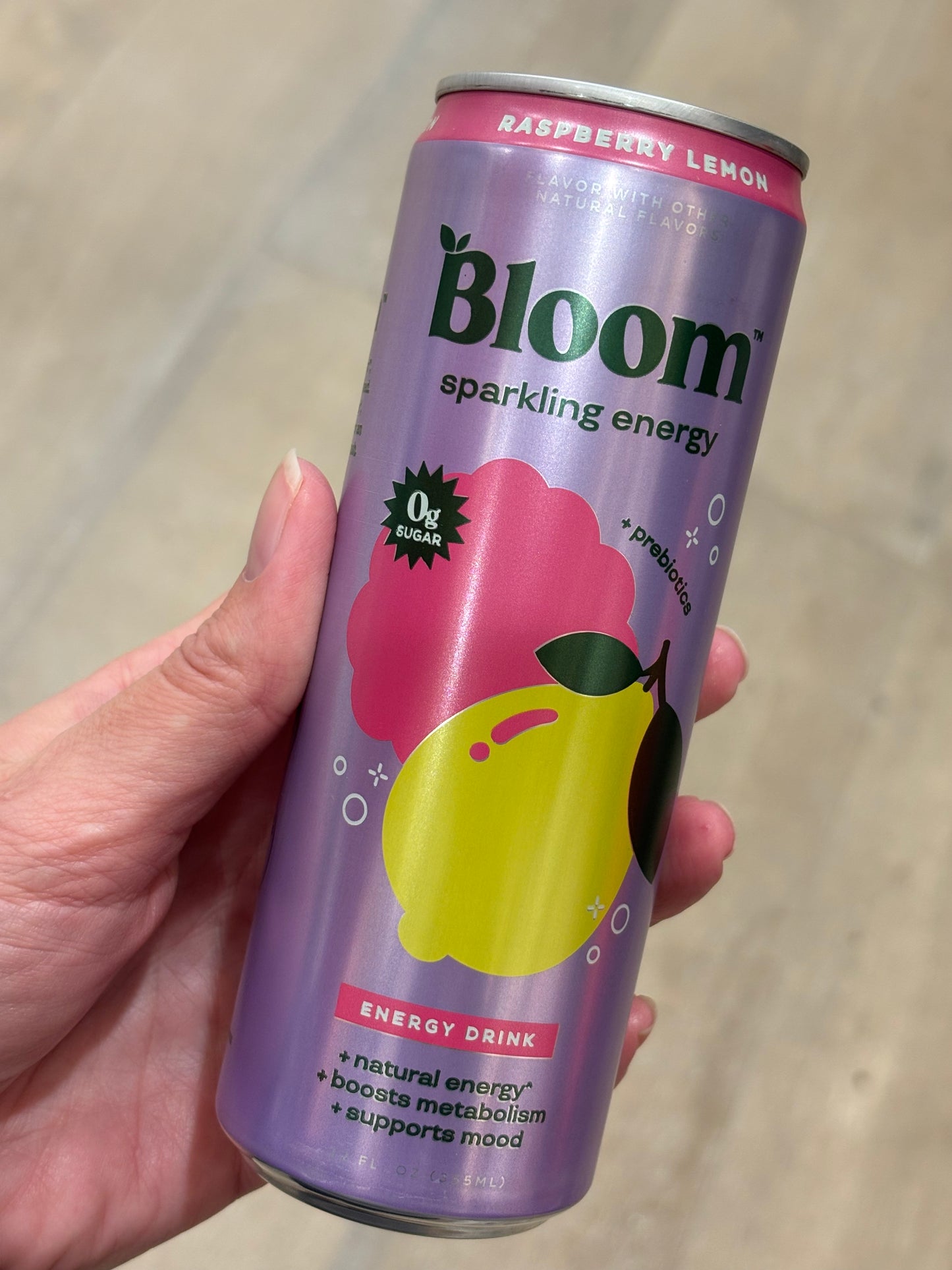 Bloom Sparkling Energy Drink