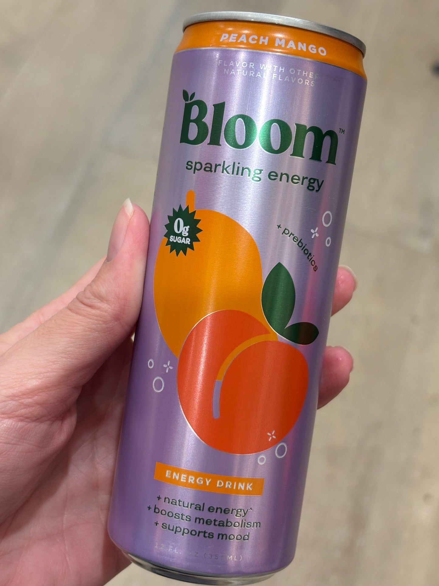 Bloom Sparkling Energy Drink