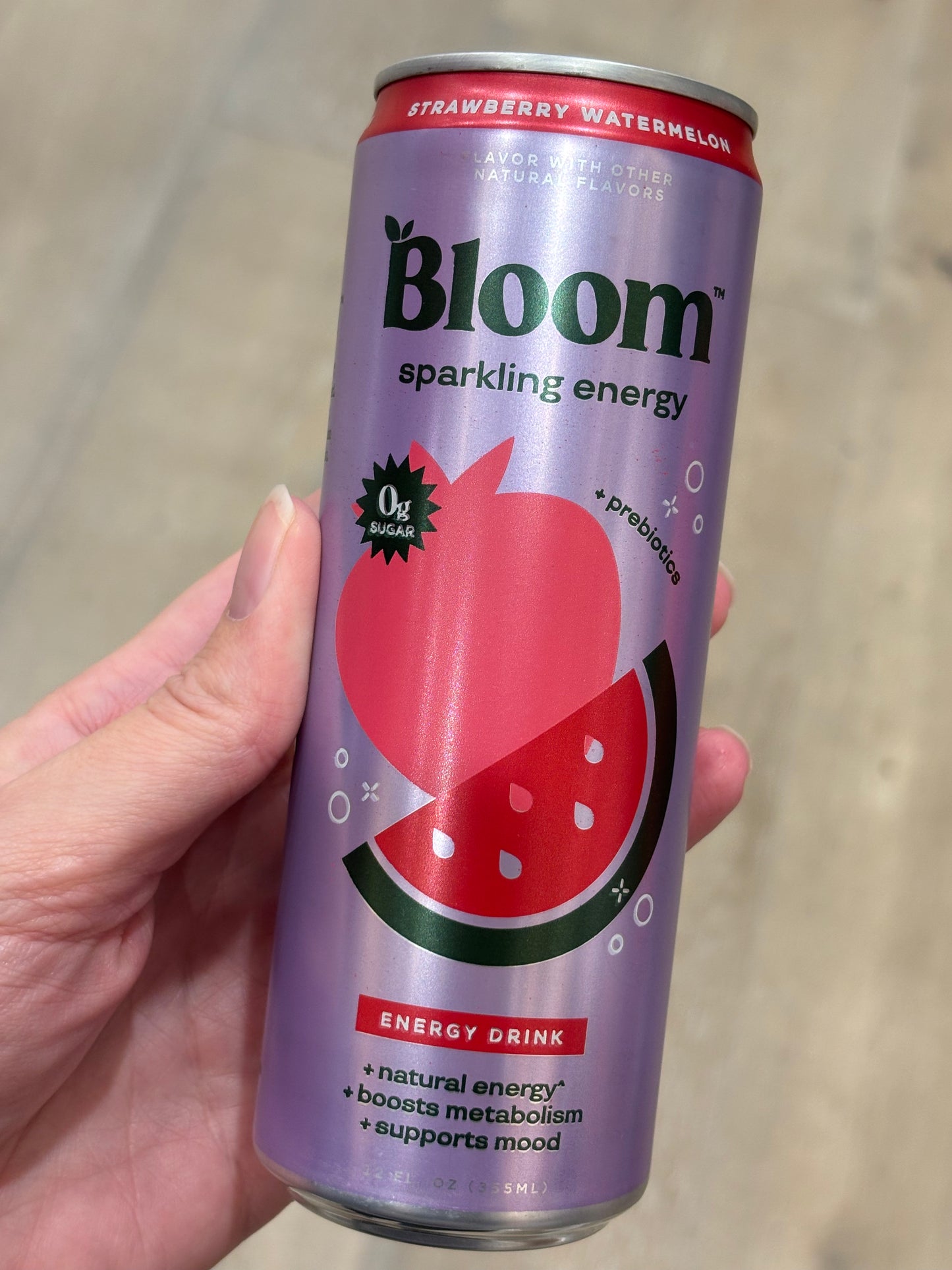 Bloom Sparkling Energy Drink