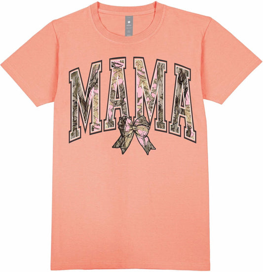 Camo Mama ~ Simply Southern Tee