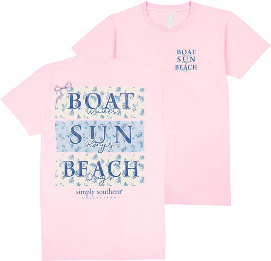 Pink River Days ~ Simply Southern Tee