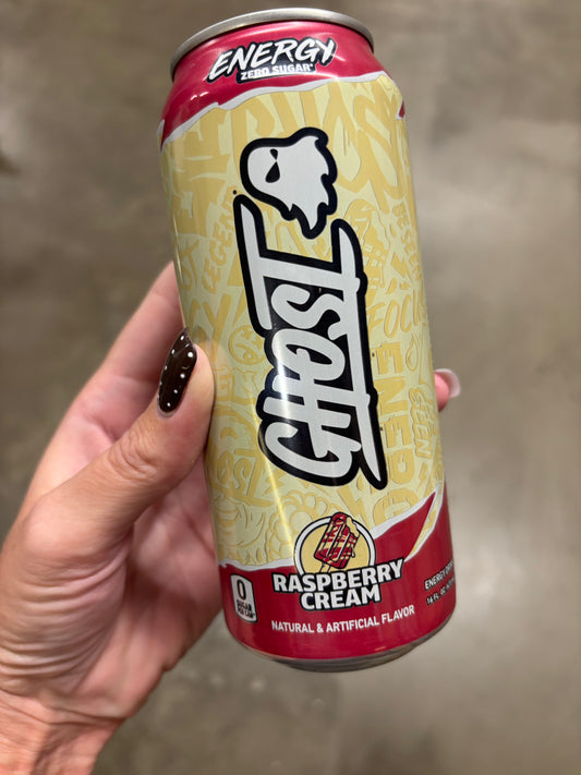 Raspberry Cream Ghost Energy