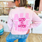 God Is Good ~ Pink Crewneck Sweatshirt