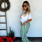 Holiday Stripe Pants ~ Blakeley Brand