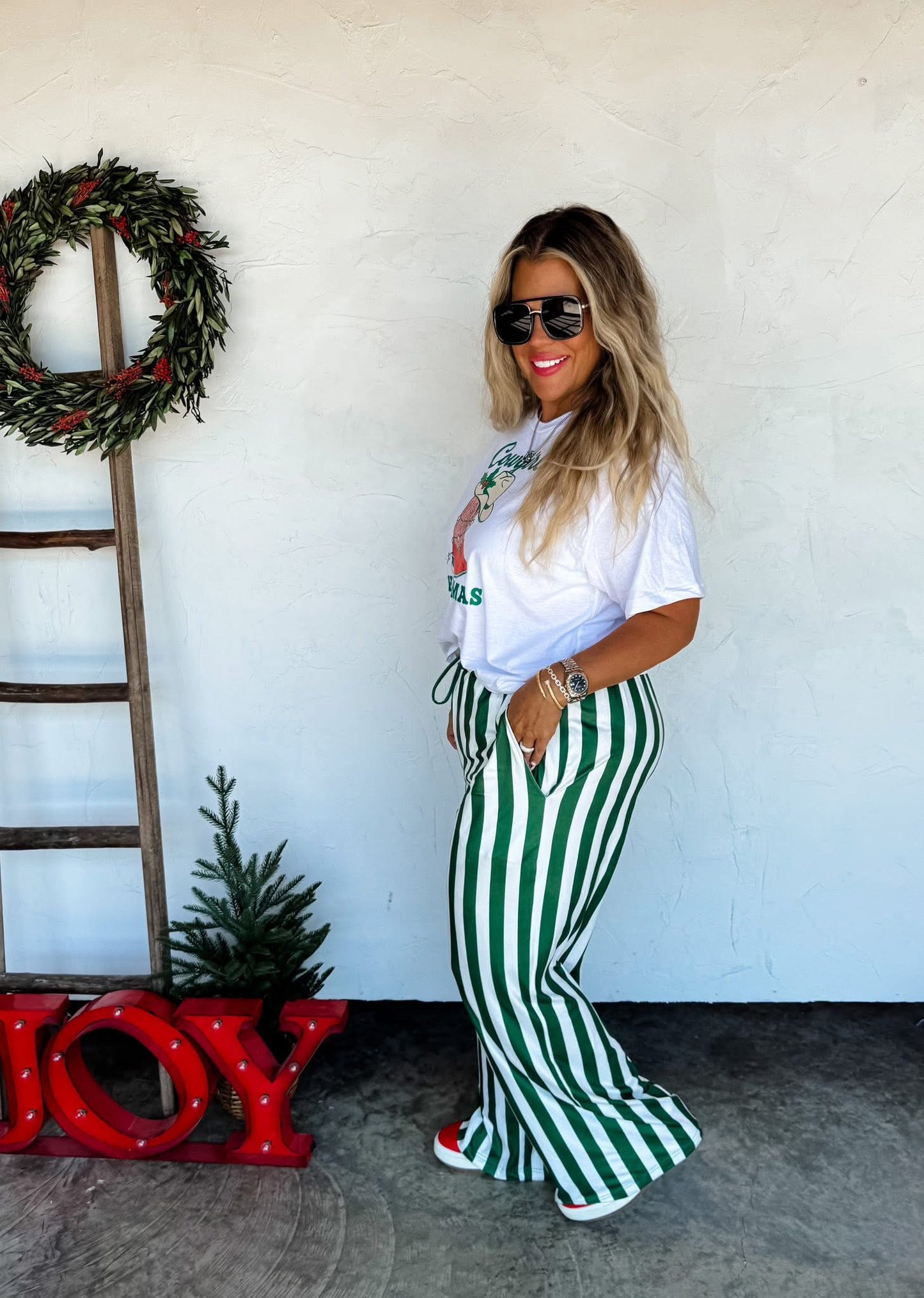 Holiday Stripe Pants ~ Blakeley Brand