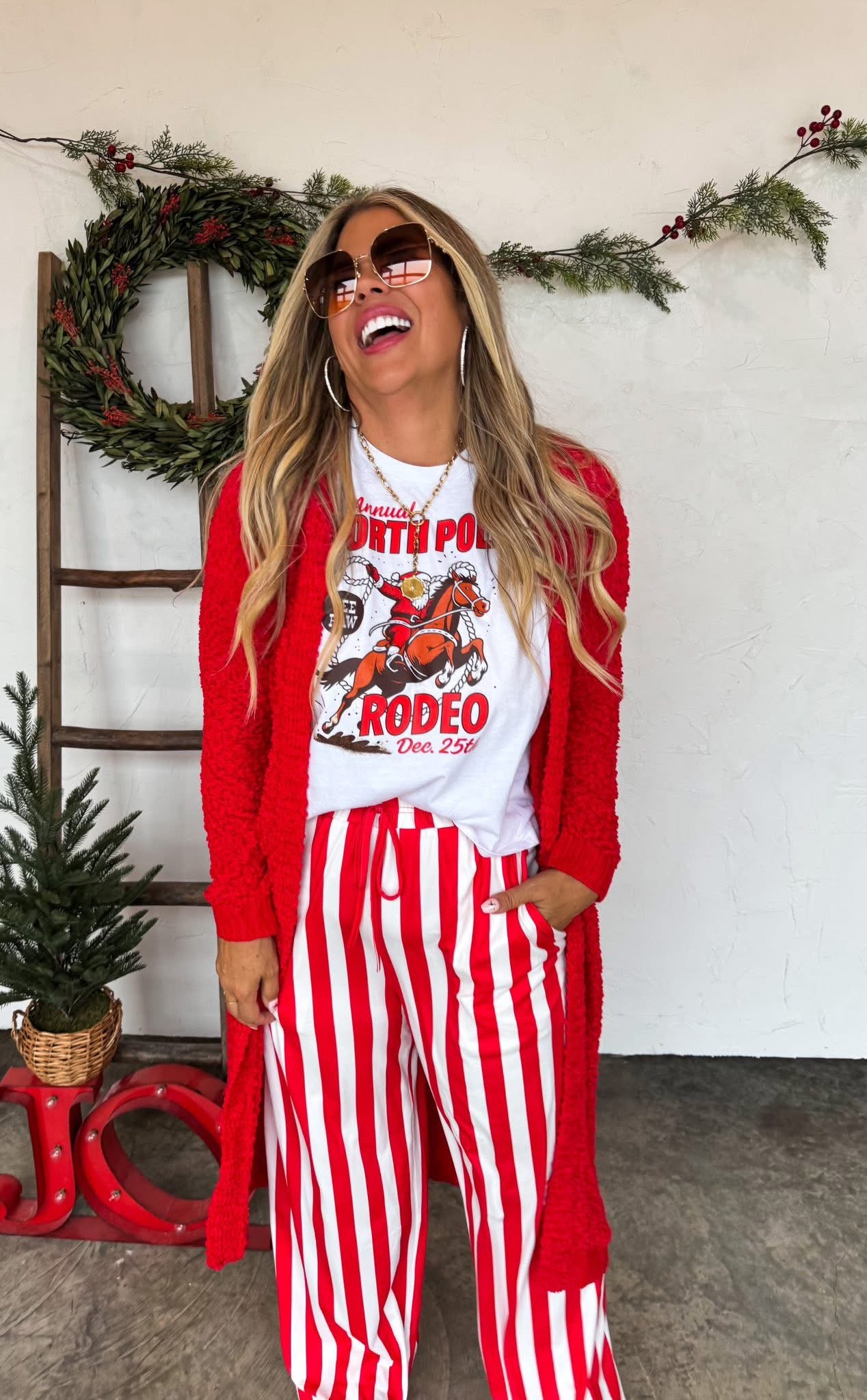 Holiday Stripe Pants ~ Blakeley Brand