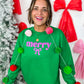Merry ~ Pink Puff Crewneck Sweatshirt