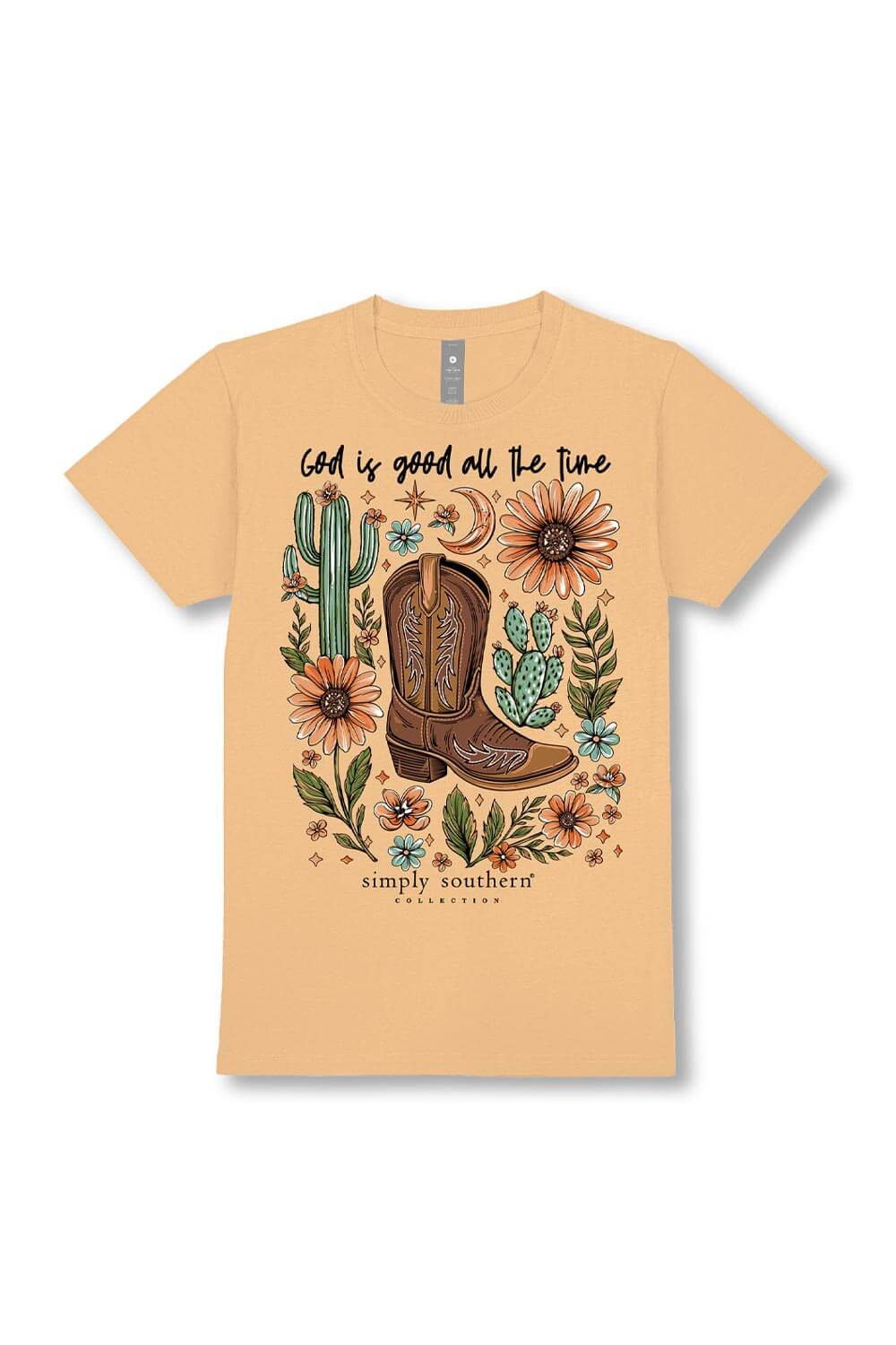 God Is Good All The Time ~ Western Simply Southern Tee