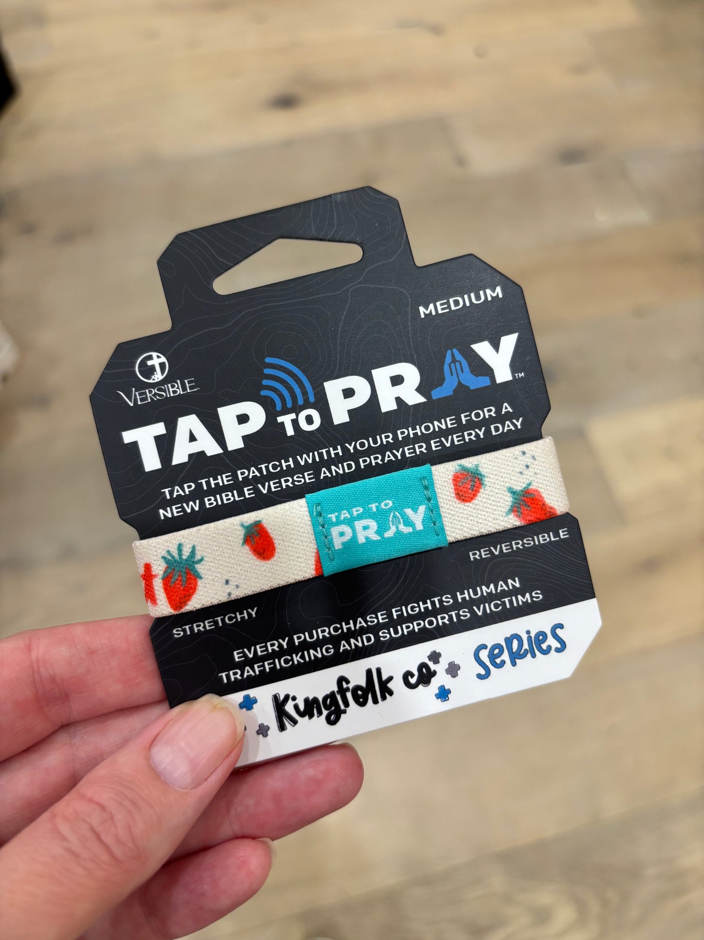 Versible ~ Tap To Pray Stretchy Band