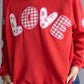 Love Embroidered Patch Simply Southern Hoodie