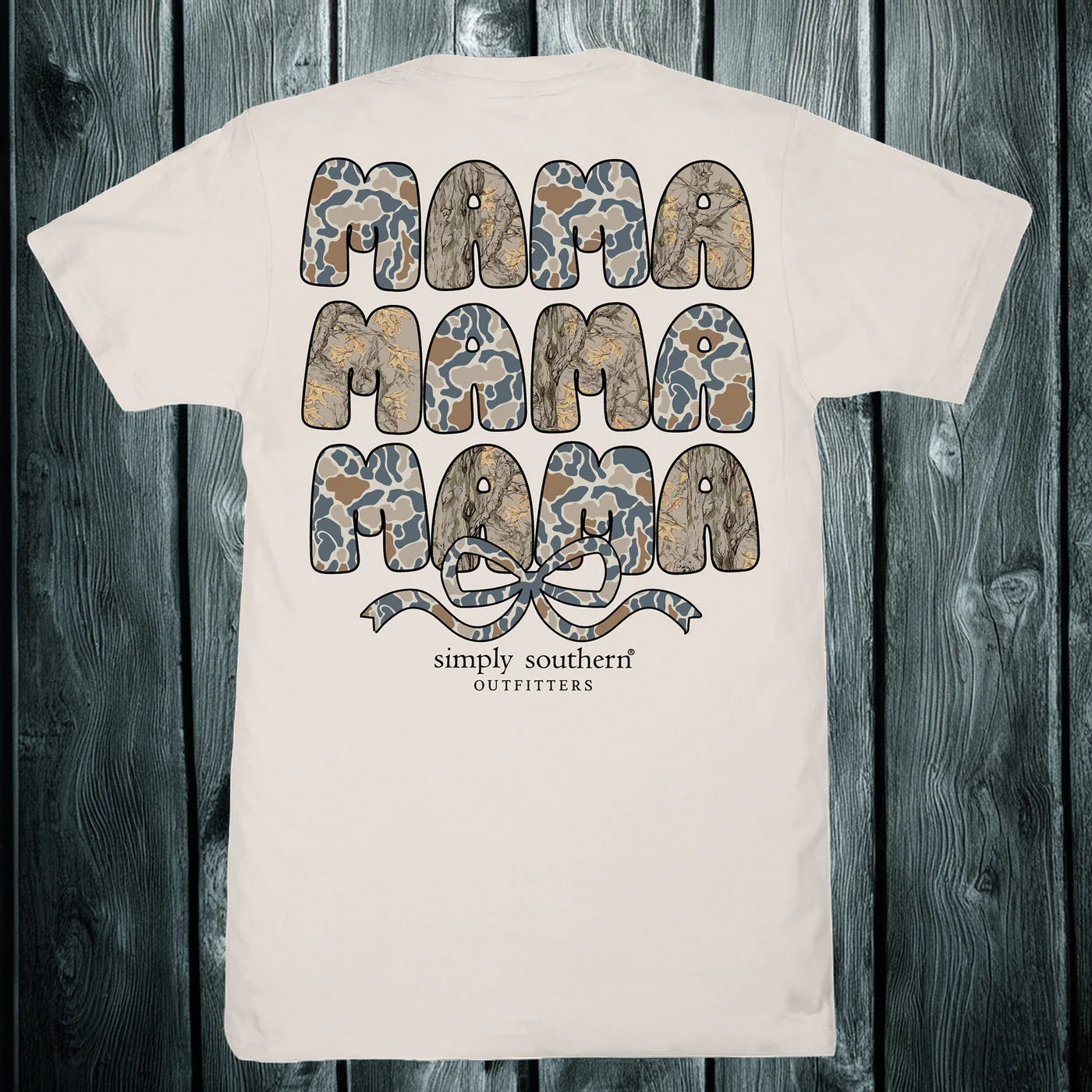 Camo Mama ~ Simply Southern Tee