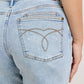 Ella ~ Rigid Dad Denim Shorts