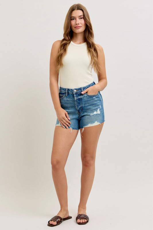 Dolly ~ Rigid Judy Blue Denim Shorts