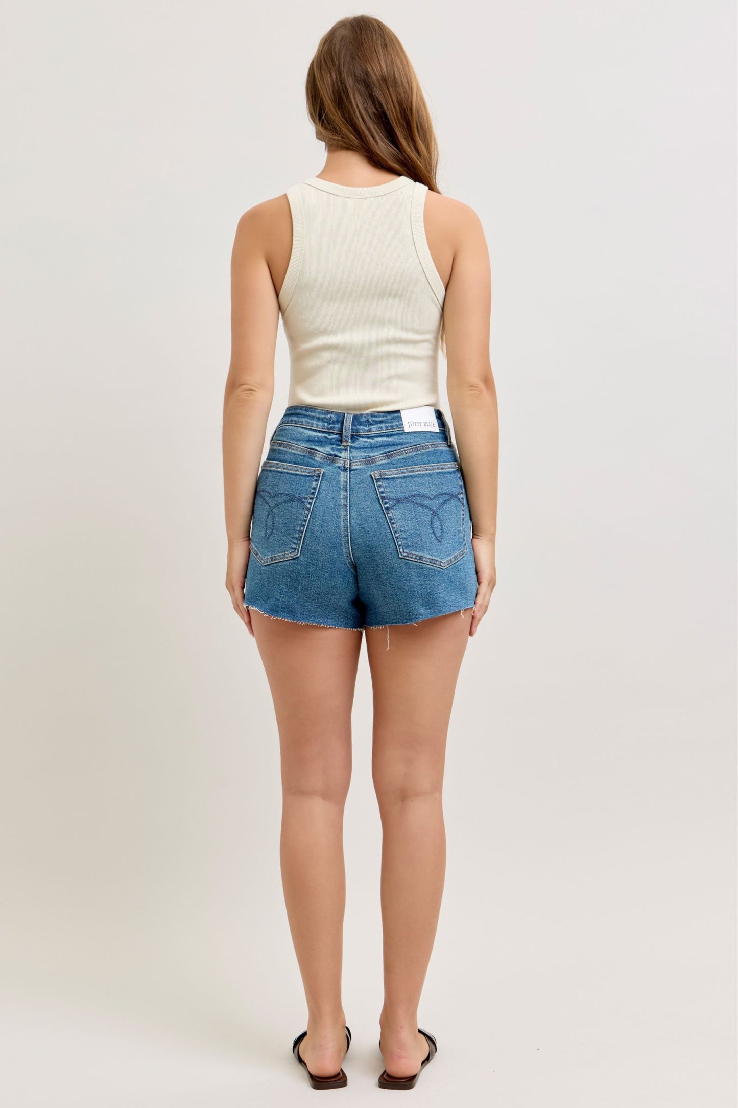 Dolly ~ Rigid Judy Blue Denim Shorts