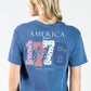 America Since 1776 ~ Mineral Wash Simply Southern Tee