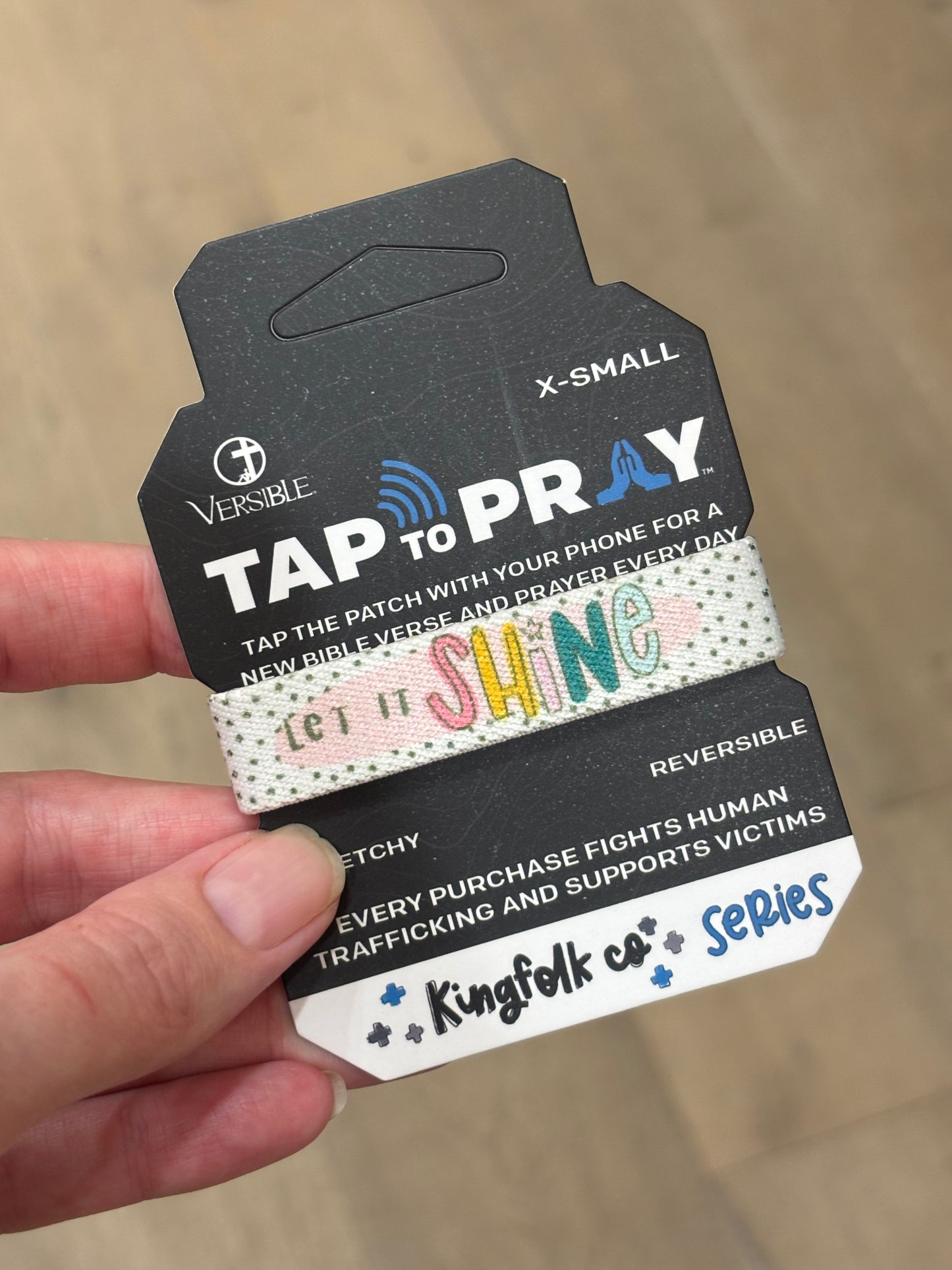 Versible ~ Tap To Pray Stretchy Band