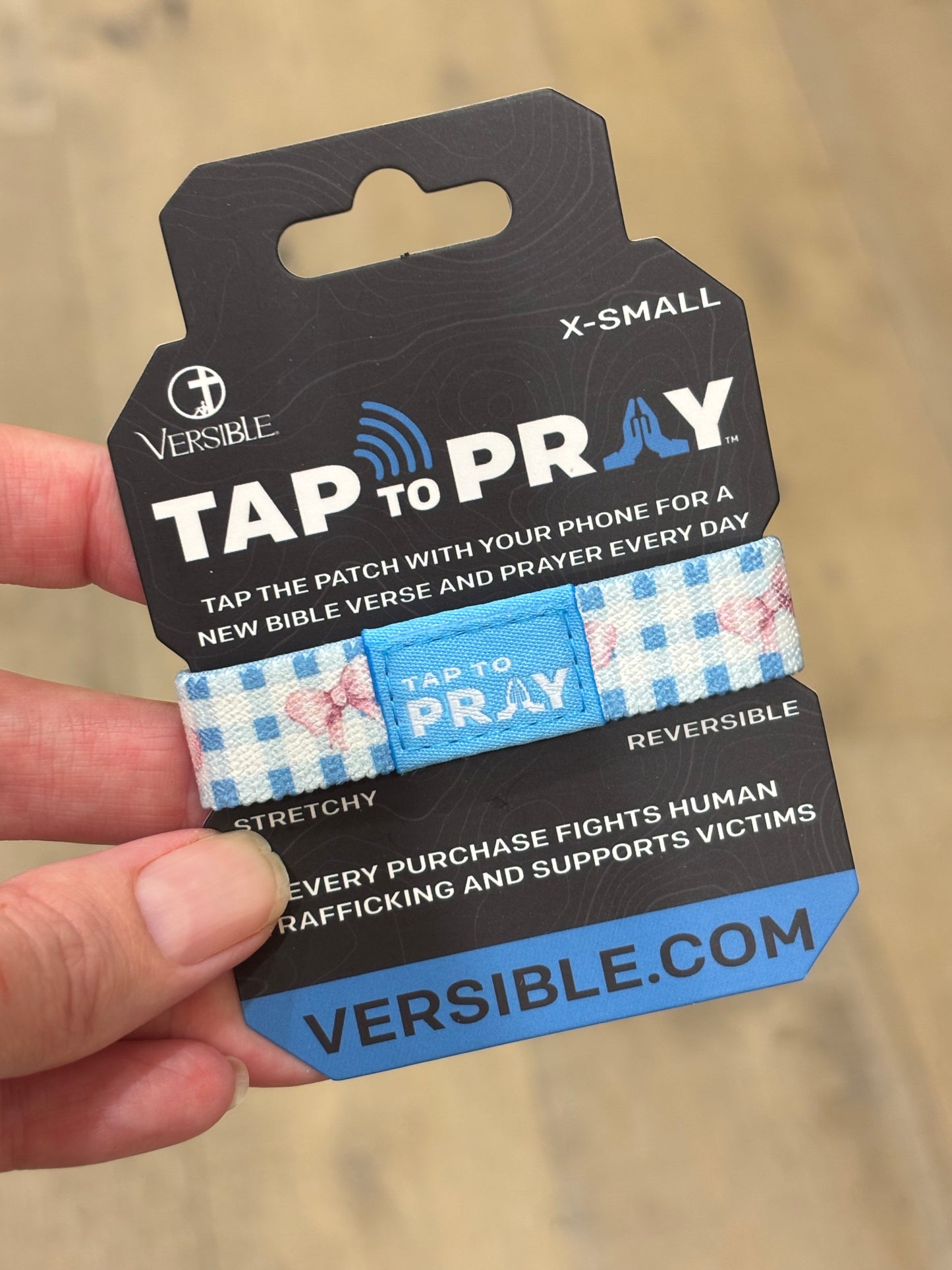 Versible ~ Tap To Pray Stretchy Band