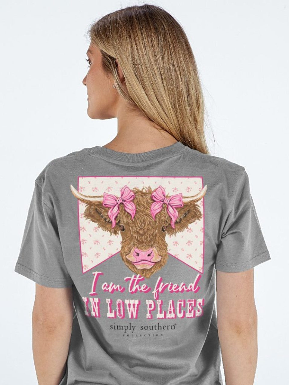 I Am The Friend In Low Places ~ Cow Simply Southern Tee
