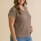 Emery ~ Leopard Print Ribbed Knit Top