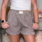 Hello Darling ~ Ruffle Gingham Shorts - Regular and Curvy Sizes