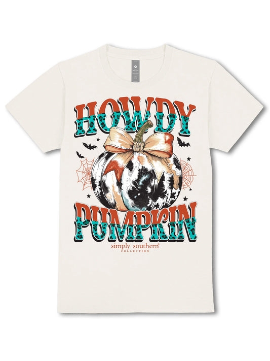 Howdy Pumpkin ~ Simply Southern Tee
