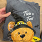 Trick or Treat ~ Acid Wash Simply Southern Tee
