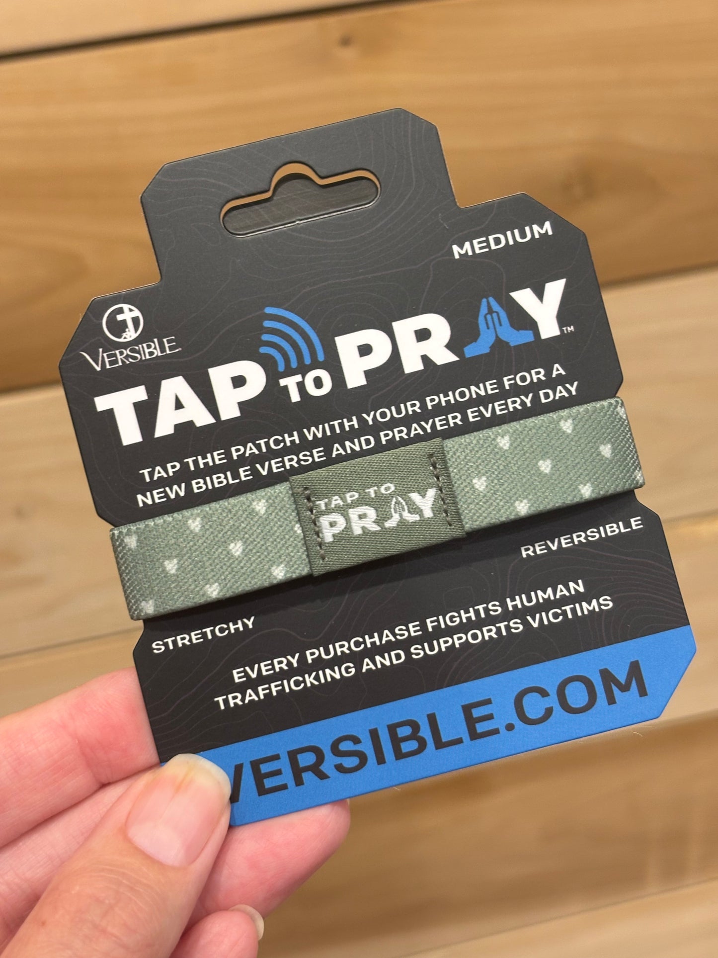 Versible ~ Tap To Pray Stretchy Band