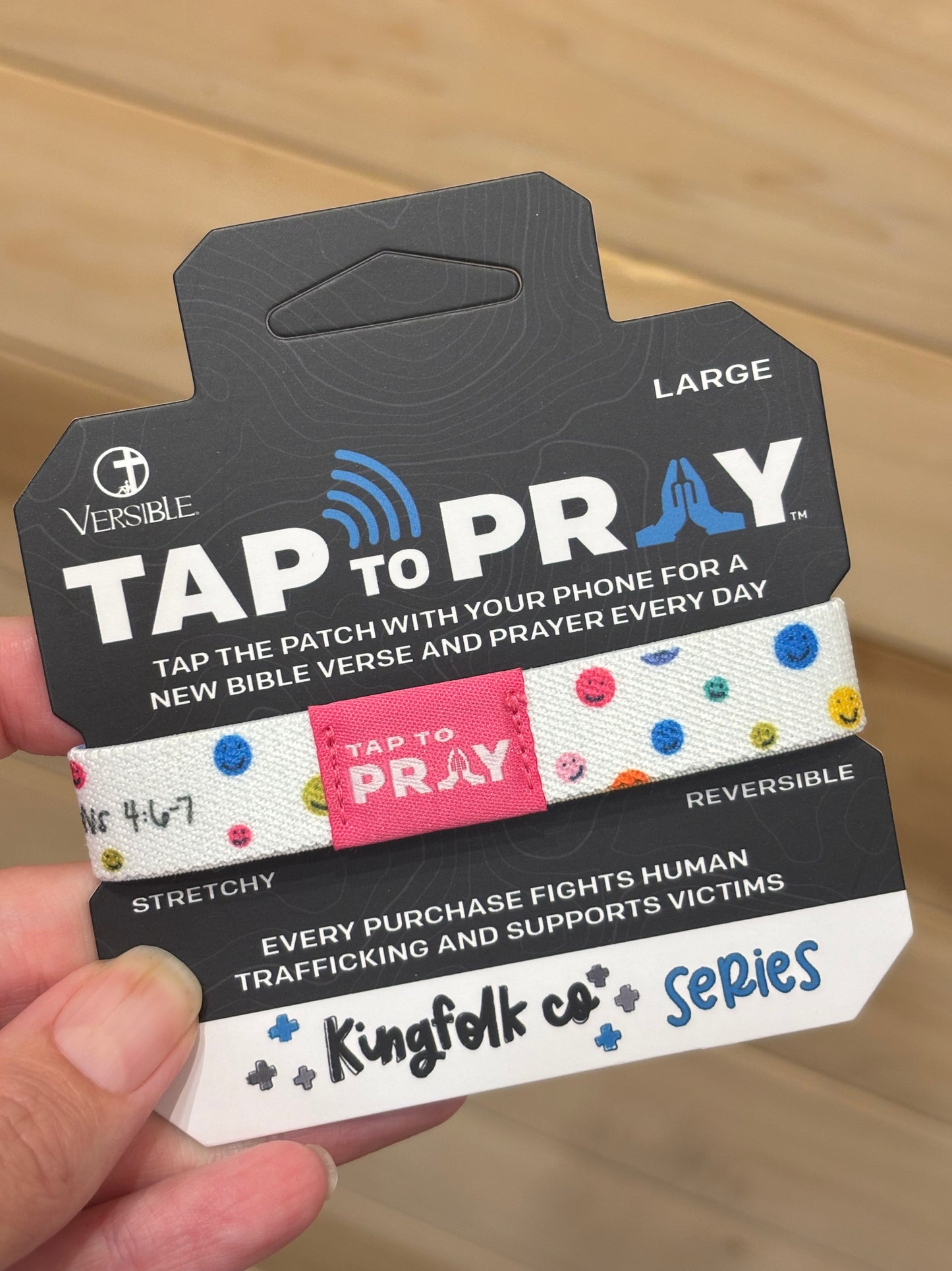 Versible ~ Tap To Pray Stretchy Band