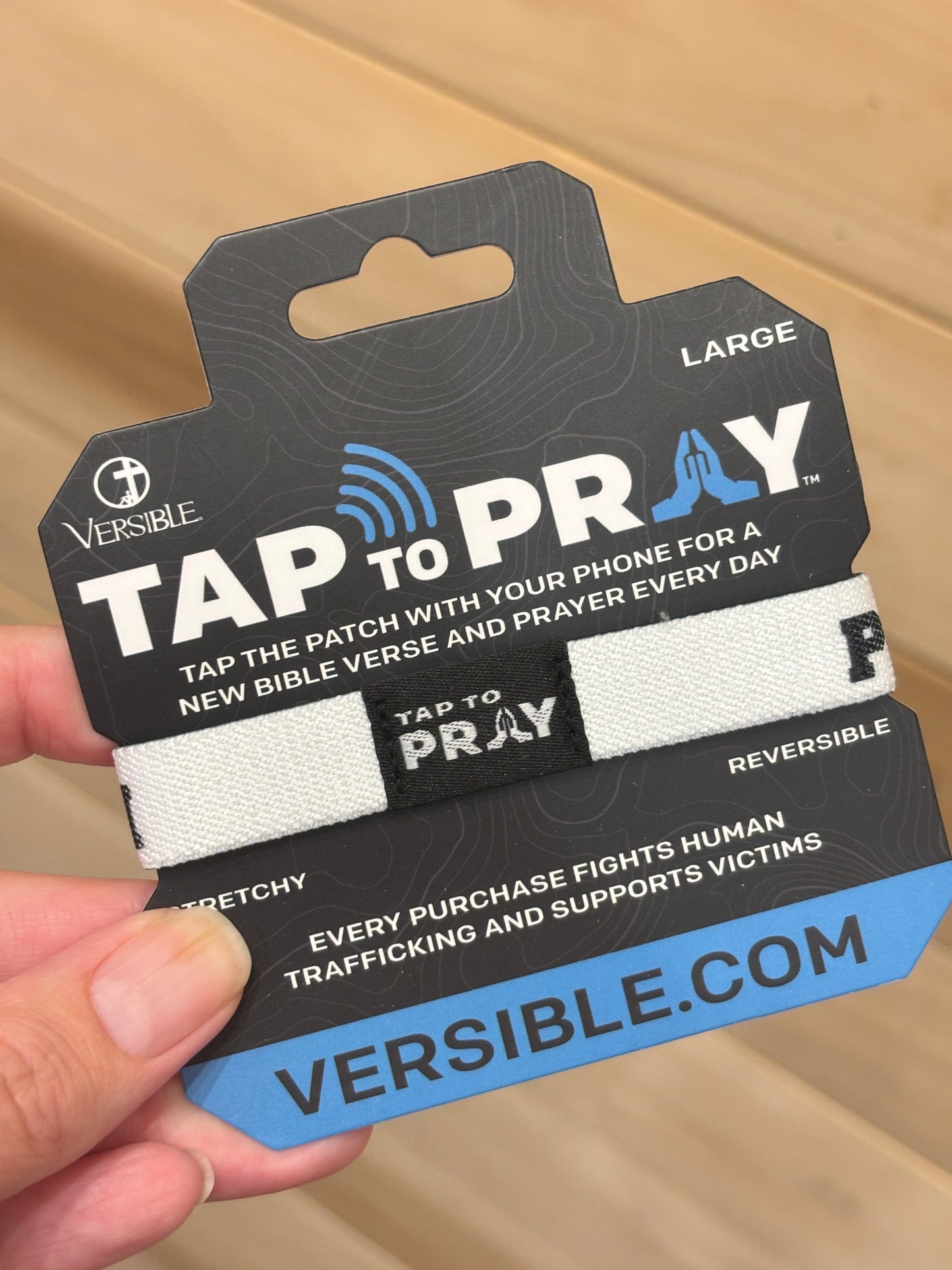 Versible ~ Tap To Pray Stretchy Band
