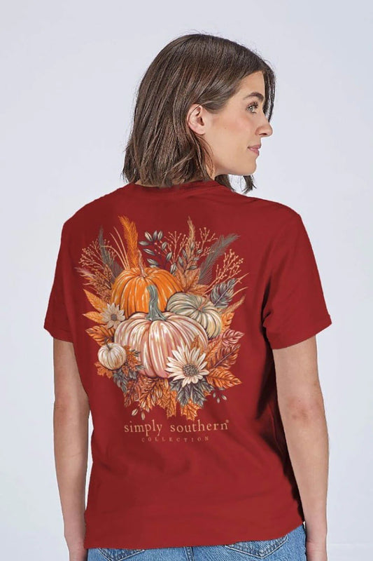 Pumpkin Harvest ~Simply Southern Tee
