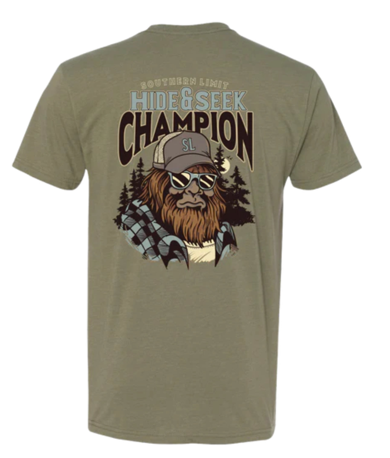 Sasquatch Hide & Seek Champion - Men’s Southern Limit Tee