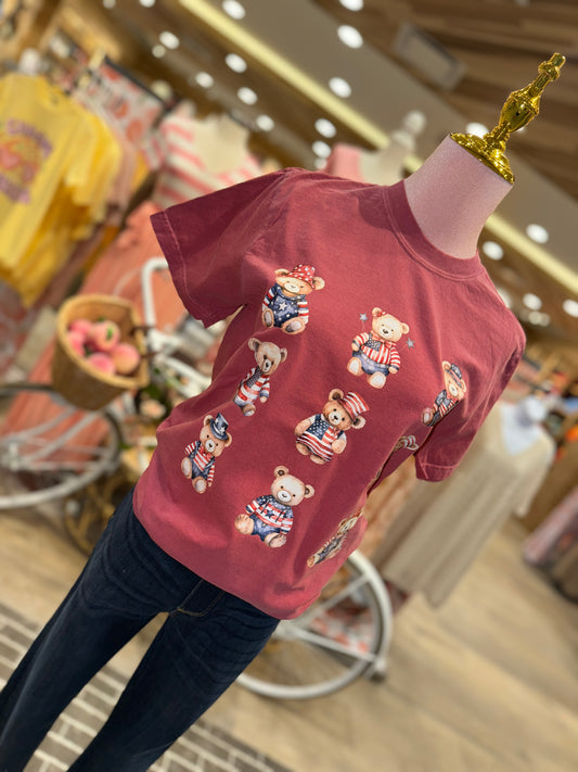 Patriotic Bears ~ Graphic Tee