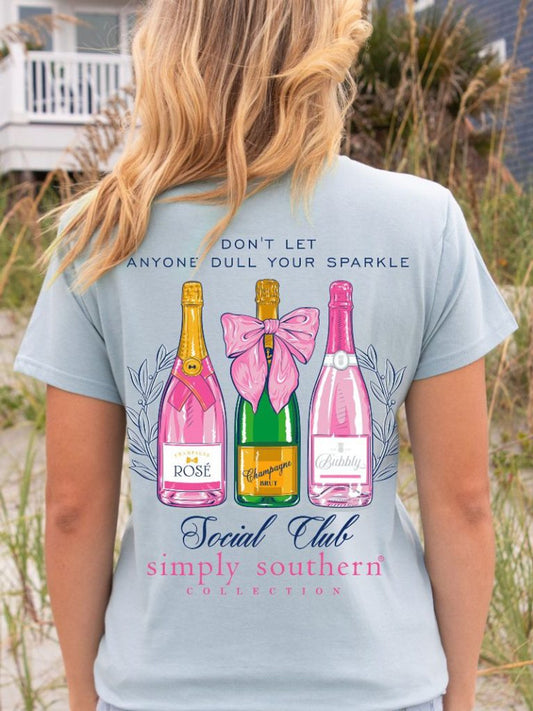Don't Let Anyone Dull Your Sparkle ~ Simply Southern Tee