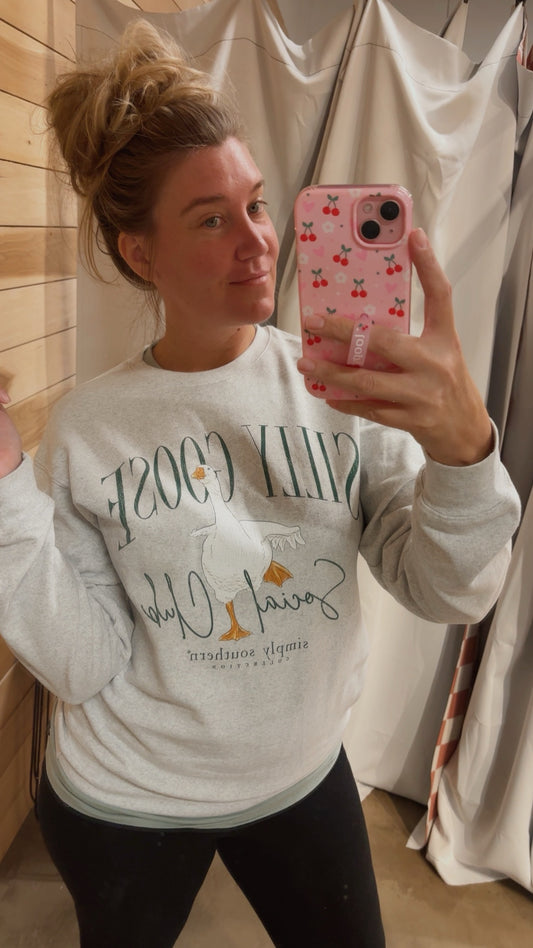 Silly Goose Social Club - Simply Southern Sweatshirt