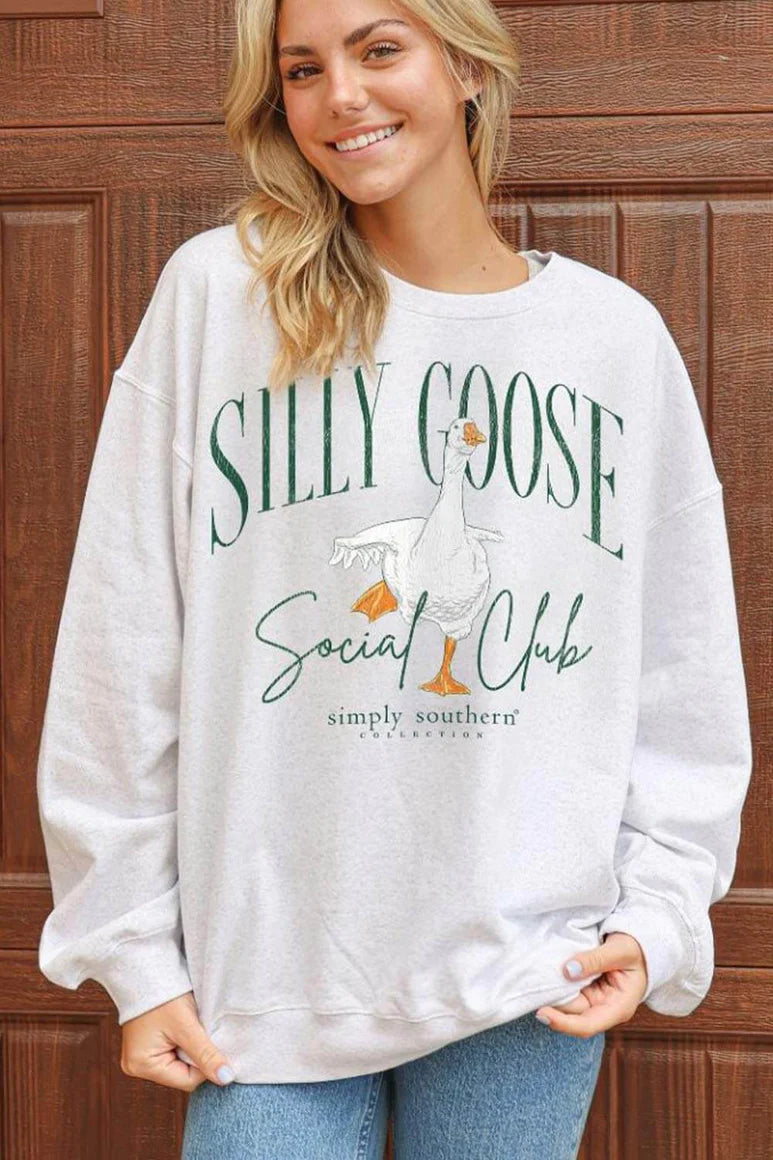 Silly Goose Social Club - Simply Southern Sweatshirt