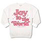 Joy To The World ~ Lace Design Simply Southern Sweatshirt