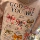 God Says You Are Loved ~ Blush Pink Hoodie