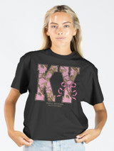 Kentucky Camo ~ Black Simply Southern Tee
