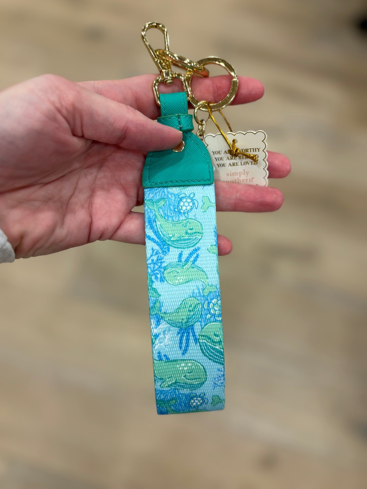 Jumbo Keychain ~ Simply Southern Brand