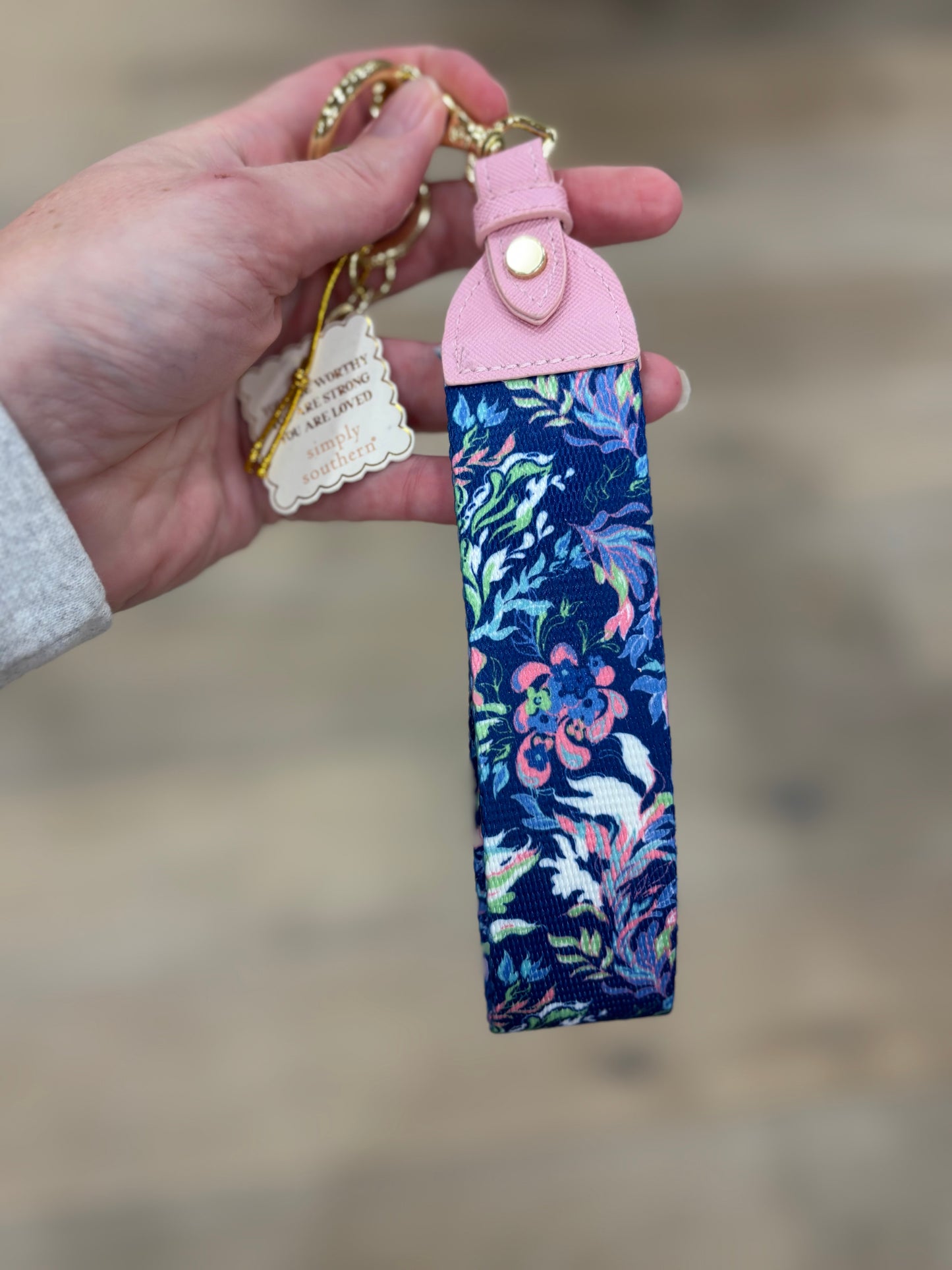 Jumbo Keychain ~ Simply Southern Brand