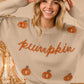 Pumpkin Chunky Knit Sweater