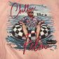 Chillin’ Like A Felon ~ Trump Pink Acid Wash Tee