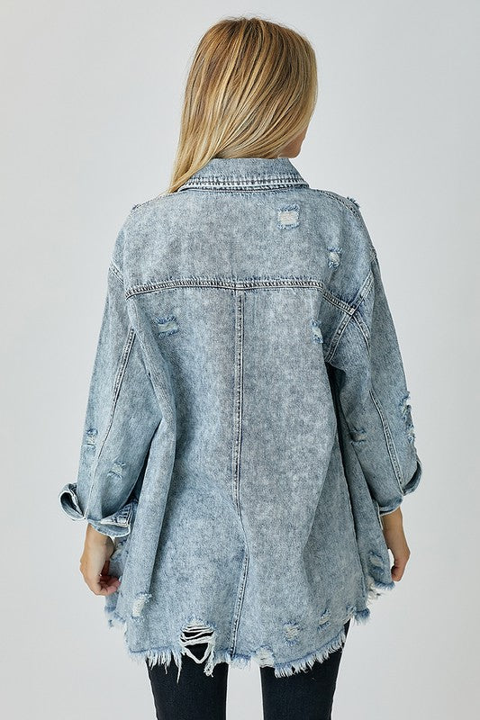 Jeanette ~ Perfect Jean Shacket