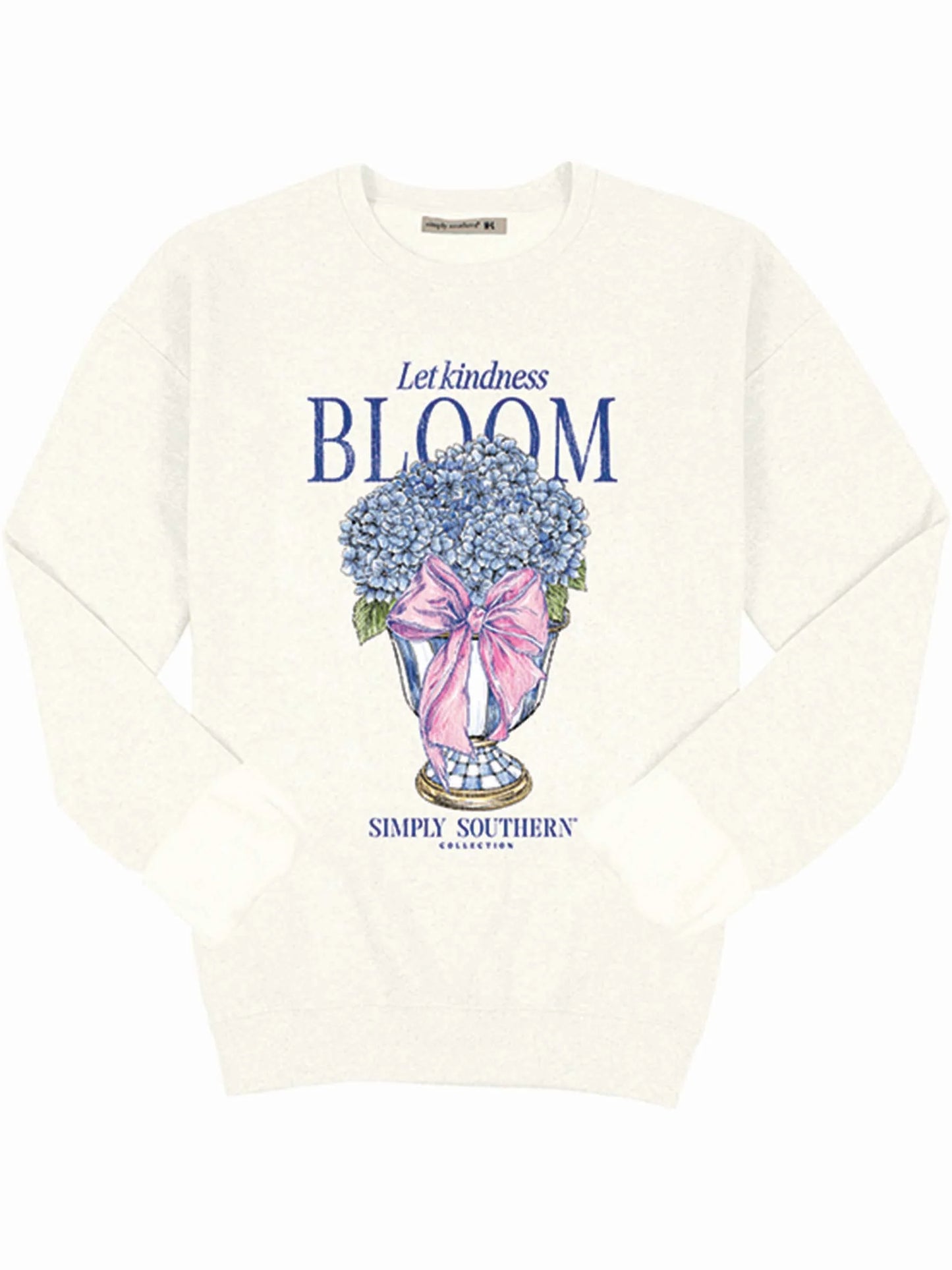 Let Kindness Bloom ~ Oversized Simply Southern Sweatshirt