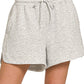 Oh Hey Vacay! ~ Soft Knit Scuba Short
