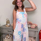 Happy To Be Me ~ Floral Patchwork Overalls - Regular and Curvy Sizes